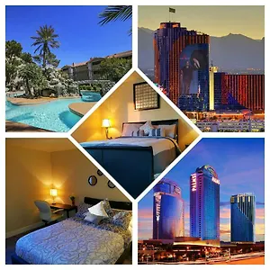  Apartment Lovely Condo! Walking Distance To The Strip With Pool And